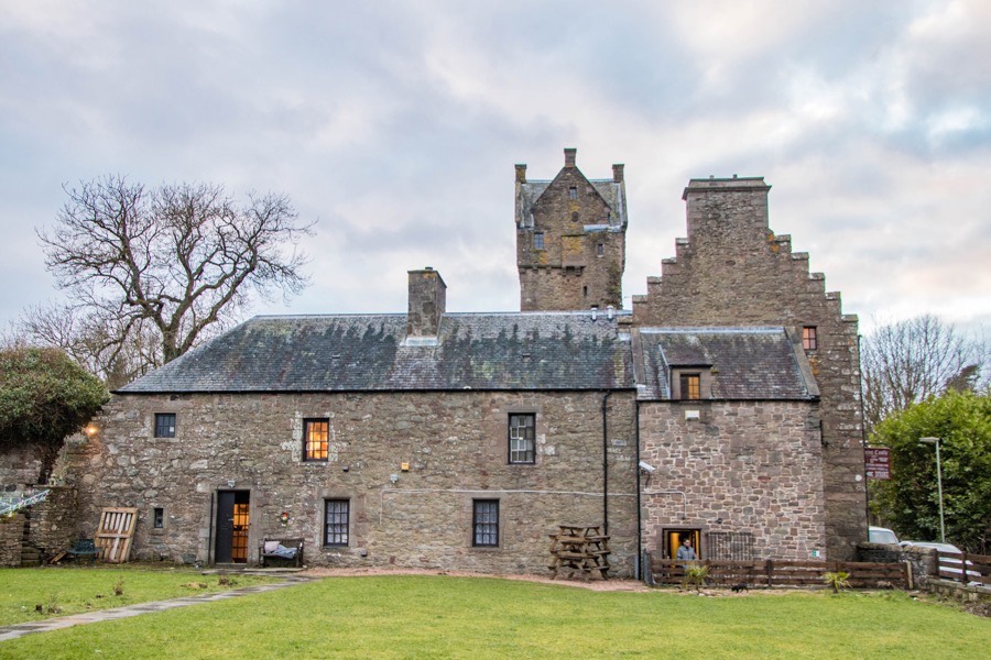 Mains Castle Castle in Dundee, Angus Stravaiging around Scotland